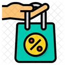 Discount Shopping Bag Discount Shopping Bag Icon
