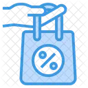 Discount Shopping Bag Discount Shopping Bag Icon