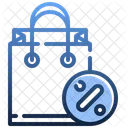 Discount Shopping Bag  Icon