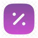 Discount Square Icon