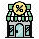 Discount Store Shop Outlet Icon