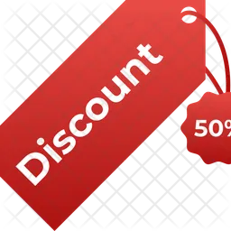 Discount Tag Logo Icon