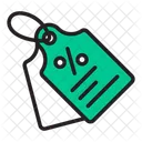 Discount Tag Deduction Sale Icon