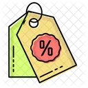Price Tags Cloths Discount Icon