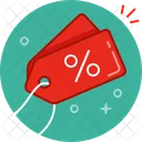 Discount Shopping Ecommerce Icon