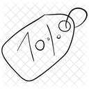 Percentage Sign Discount Tag Shopping Discount Icon