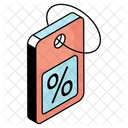Discount Tag Percent Tag Sale Tag Icon