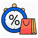 Discount Time Sale Time Offer Time Icon