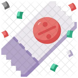 Discount Voucher  Icon