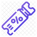 Discount voucher  Icon