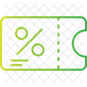 Discount Voucher  Icon