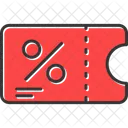 Discount Voucher  Icon
