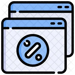 Discount Web  Icon