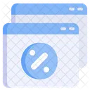 Discount Web  Icon