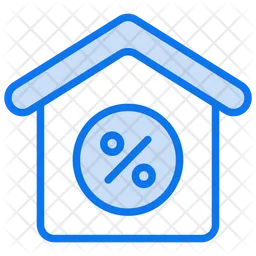 Discounted house  Icon