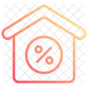 Discounted house  Icon