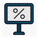 Discounted Merchandise Discount Commerce And Shopping Icon