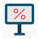 Discounted Merchandise Discount Commerce And Shopping Icon