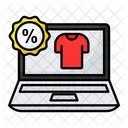 Discounted t shirt  Icon