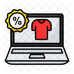 Discounted t shirt  Icon