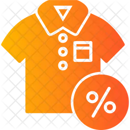 Discounted Tshirt  Icon