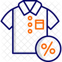 Discounted Tshirt  Icon