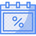 Discounts Calendar Deals Schedule Discount Calendar Icon