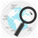 Discover Globe Map Icon