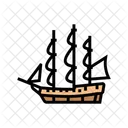 Discovery Ship Geographical Icon