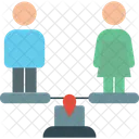 Discriminacion Desigualdad Injusticia Icono