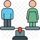 Discriminacion Desigualdad Injusticia Icono