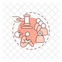 Law Discrimination Justice Icon