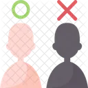 Discrimination Prejudice  Icon