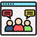 Chat Mensaje Grupo Icono