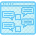 Chat Mensaje Grupo Icono