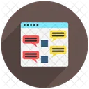 Chat Mensaje Grupo Icono