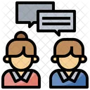 Discusión  Icono
