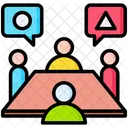 Discusión  Icono