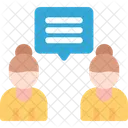 Discuss Talk Conversation Icon