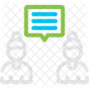 Discuss Talk Conversation Icon