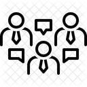 Discuss Dissert Argue Icon