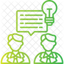 Discuss Co Working Coworking Icon