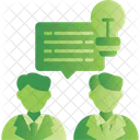 Discuss Co Working Coworking Icon
