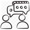 Comunicacao Conversa Discussao Ícone