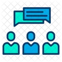 Cliente Comunicacao Conversa Conversa Ícone