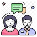 Discussion Communication Chatting Icon