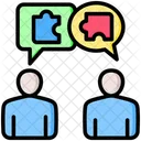 Discussion Communications Combination Icon