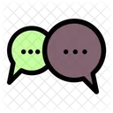 Discussion Conversation Communication Icon