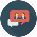 Discussion Group Chat Icon