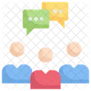 Discussion Communication Talk Icon